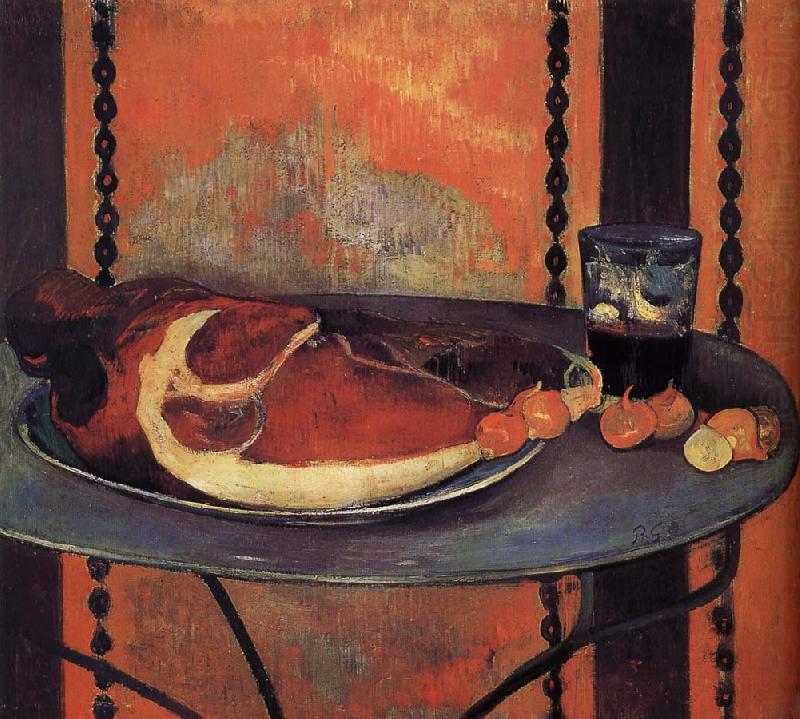 Paul Gauguin There is still life ham china oil painting image